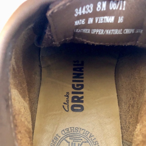 Clarks Originals Wallabee Rare Smooth Top - Picture 3 of 3